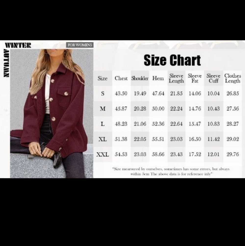 Cozy Oversized Brown Shirt Jacket – Size XXL – NWT - Picture 5 of 8